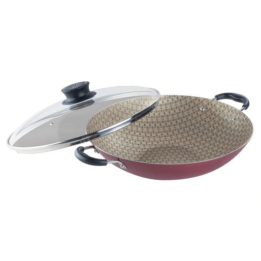 Panela Wok Tramontina 32cm Antiaderente P...