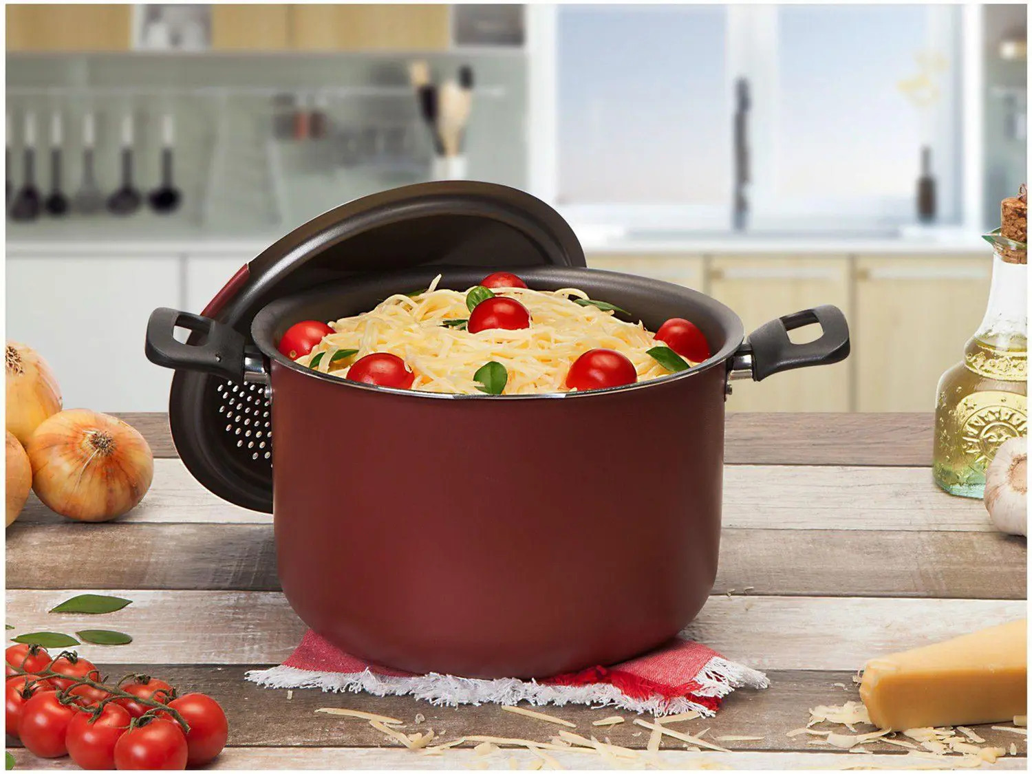 Panela Espagueteira 22cm Tramontina Loret...