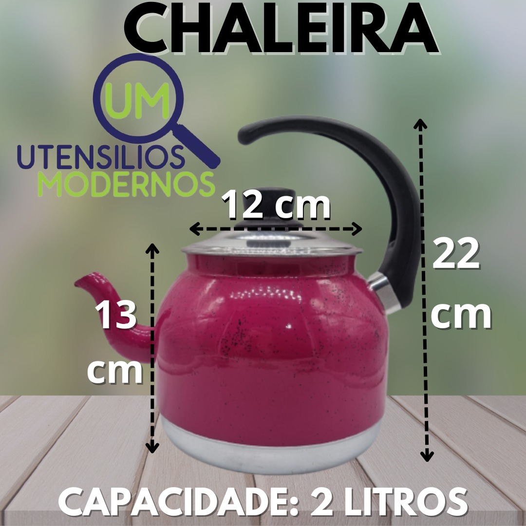 Chaleira de Café Alumínio de Bico  nº 18 ...