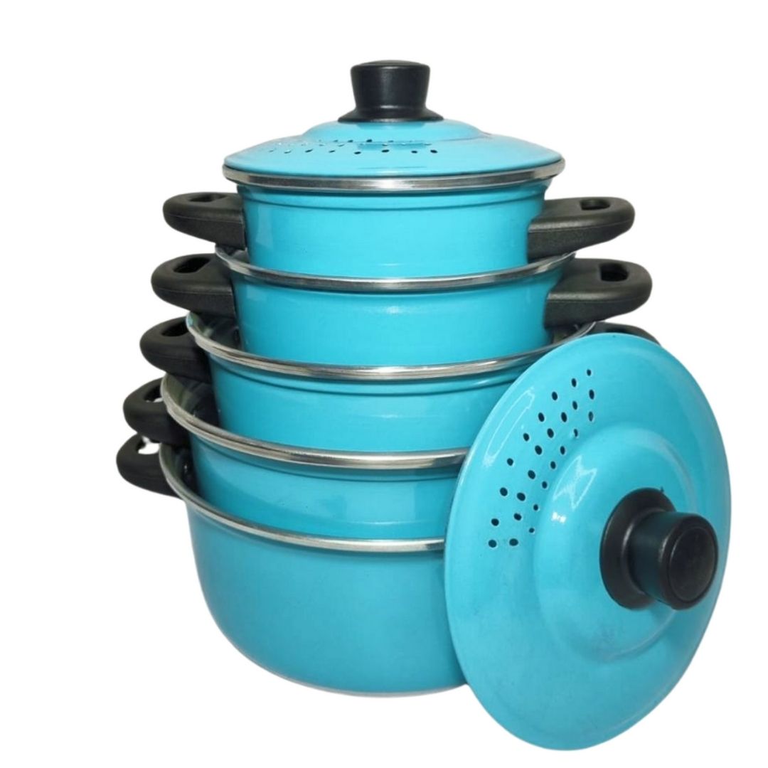 Jogo de Panelas de Alumínio 5 Peças Tiffa...