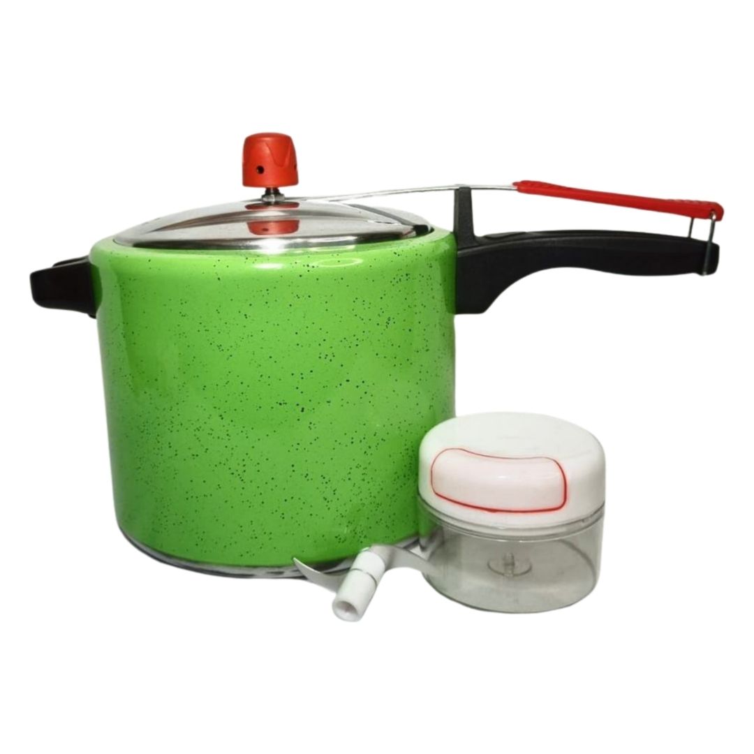 Panela de Pressão 4,5 Litros Verde + Mini...