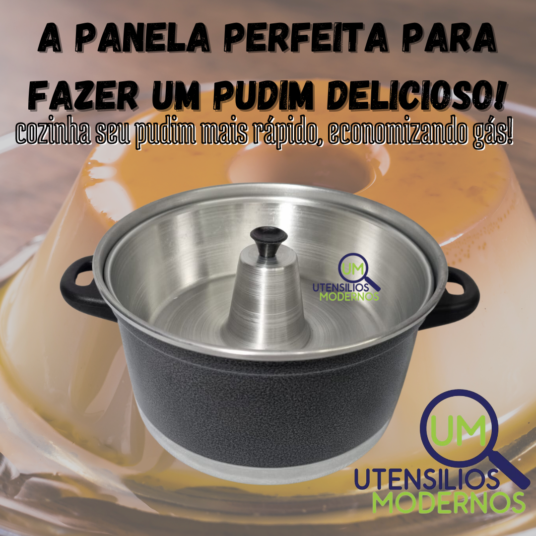 Panela multiuso 3 em 1 de Alumínio Craqueado
