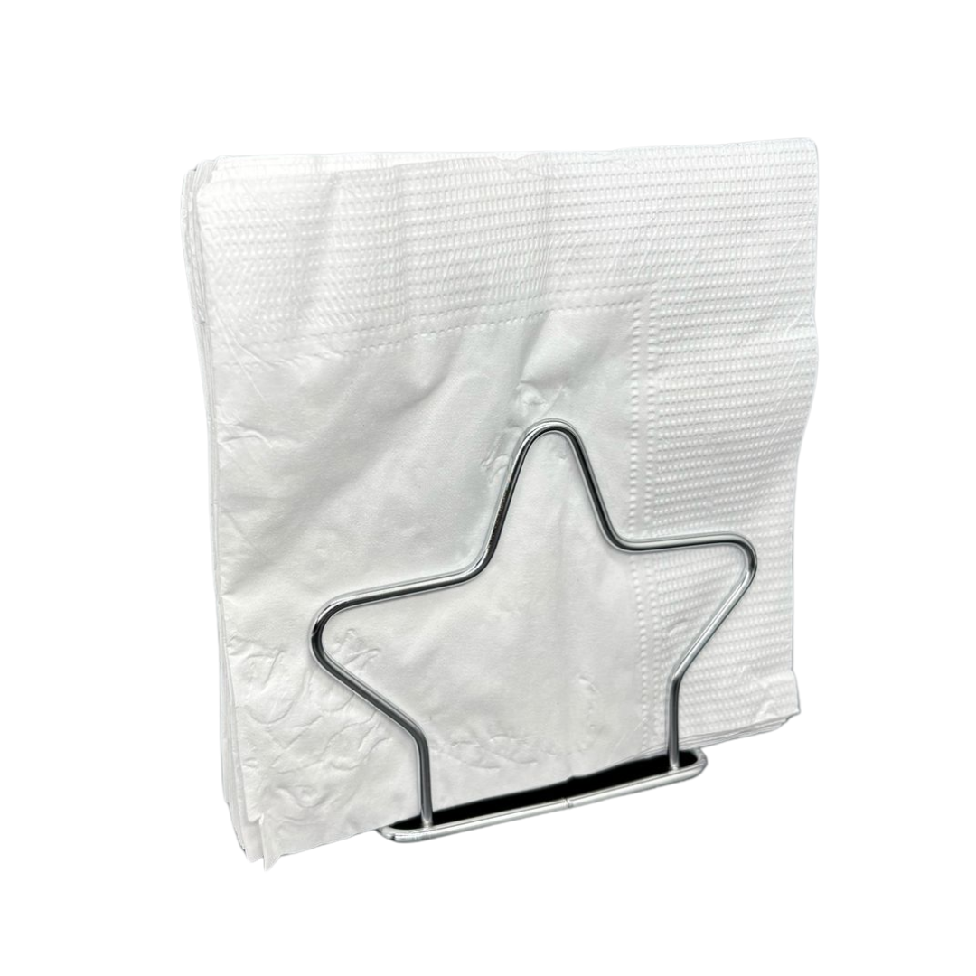 Porta Guardanapo Formato de Estrela em Aç...