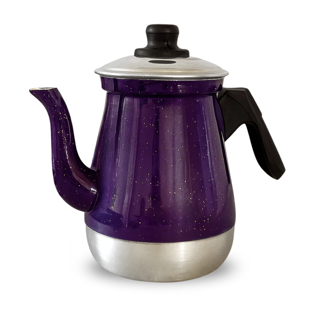 Bule de Café em Alumínio N°6 Roxo 1,2 L A...